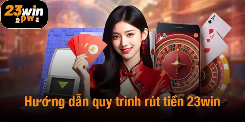 Hướng dẫn quy trình rút tiền 23win đơn giản, chính xác