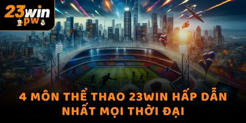 4 môn thể thao 23WIN hấp dẫn nhất mọi thời đại